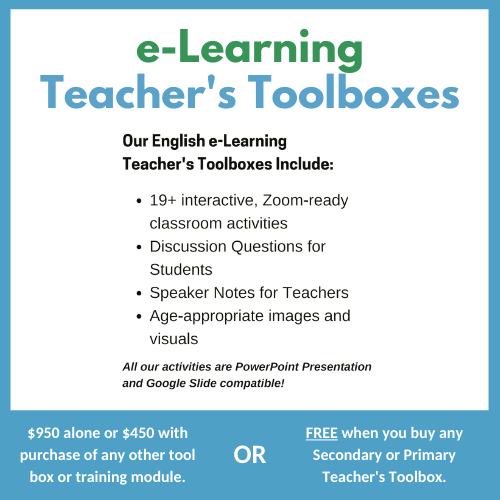 Teacher toolbox for e-learning